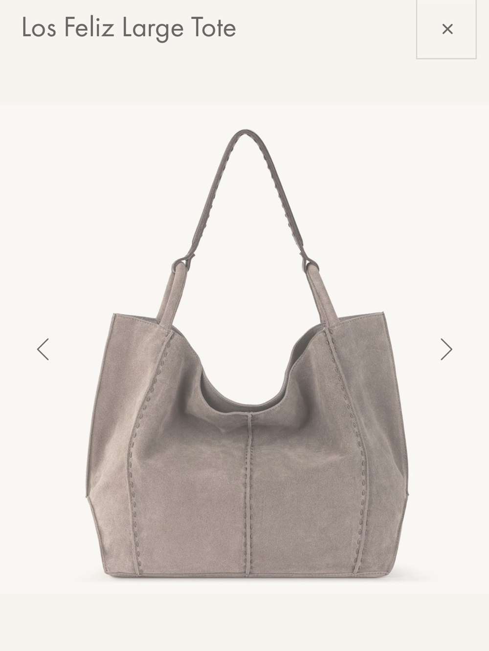 The Sak Los Feliz Large Tote in Taupe